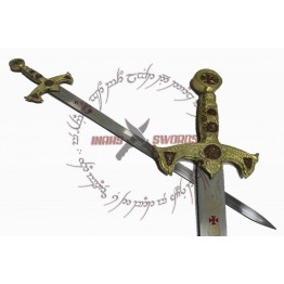 Gold Deluxe Knights Templar Sword of Spain